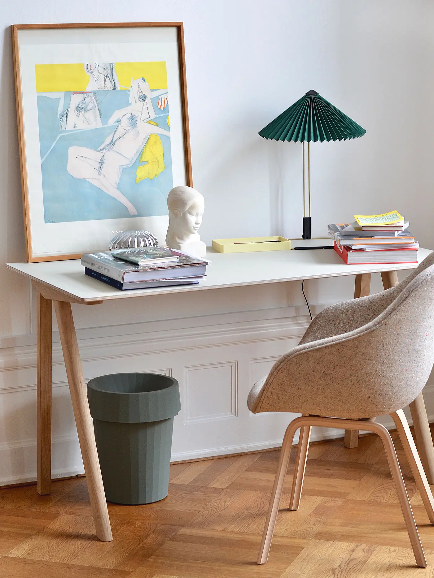 HAY | Tischlampe Matin LED L Green | 